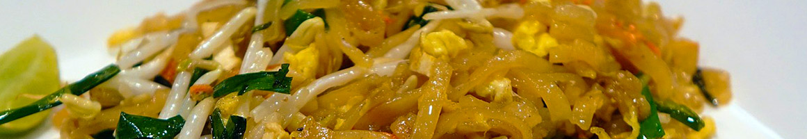 Eating Buffet Thai at Bangkok Thai Kitchen Restaurant restaurant in Odenton, MD.